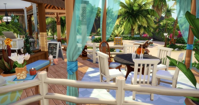 Sims 4 Tropical breeze house at Simsontherope