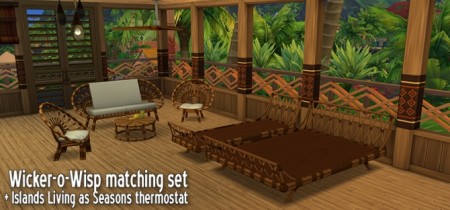 Add-on for the wicker-o-wisp set by Sandy at Around the Sims 4