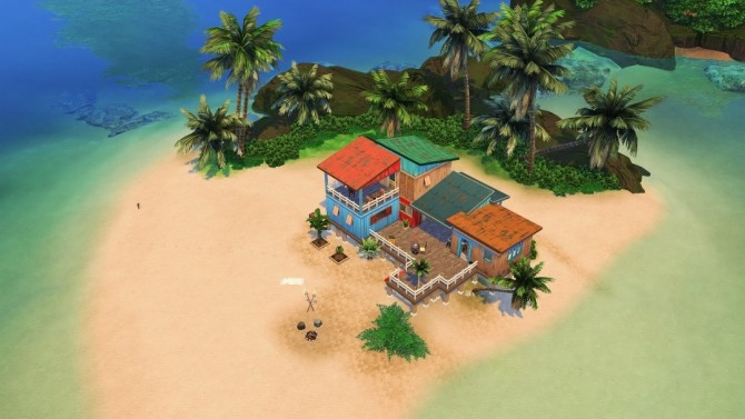 Sims 4 Key Point Shack house at Jenba Sims