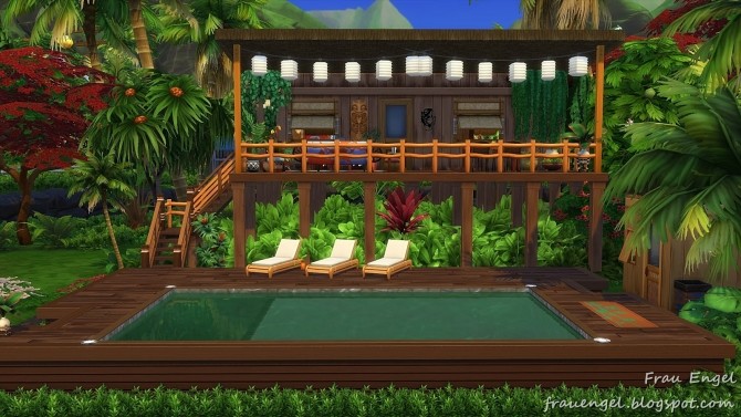 Sims 4 Jungle Paradise at Frau Engel