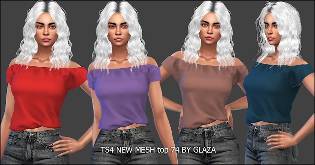 Sims 4 Top 74 at All by Glaza