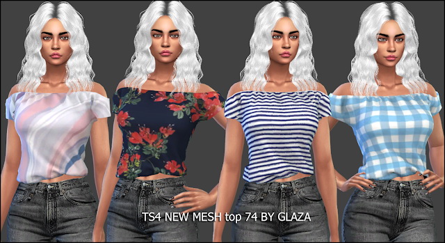 Sims 4 Top 74 at All by Glaza