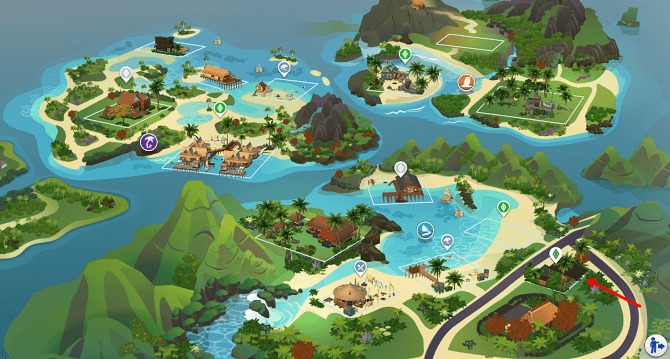 Sims 4 Jungle Paradise at Frau Engel