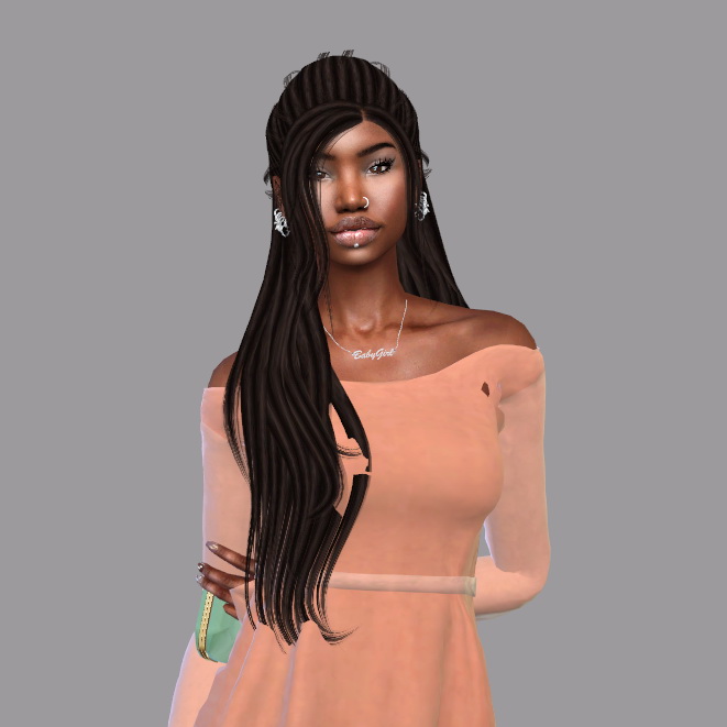 Sims 4 Focus Dreds Hair Recolor at Teenageeaglerunner