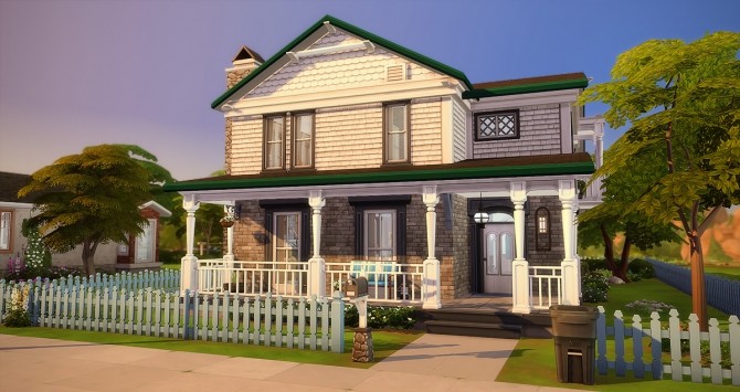 Sims 4 Vert Azur house at Simsontherope