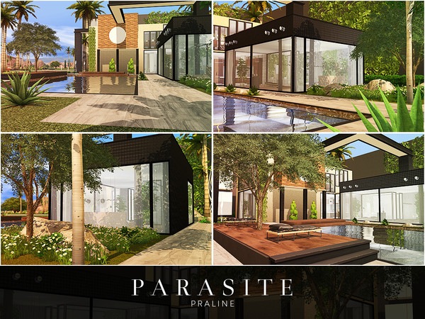 Sims 4 Parasite house by Pralinesims at TSR