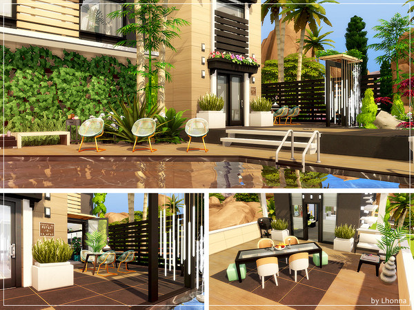 Sims 4 Modern Solution house by Lhonna at TSR