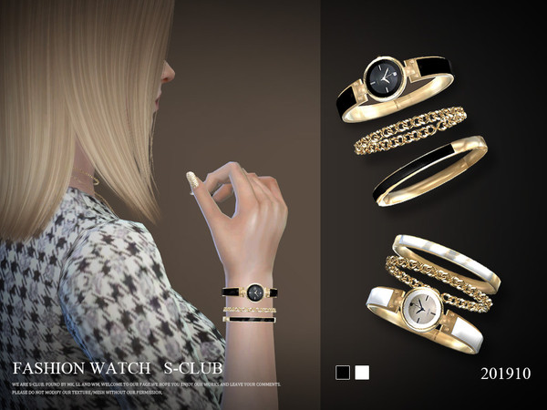 Sims 4 Watch 201901 by S Club LL at TSR