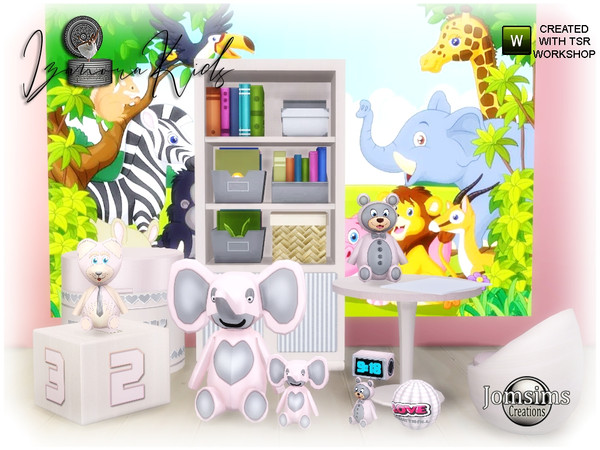 Sims 4 Izanora kids bedroom part 2 by jomsims at TSR