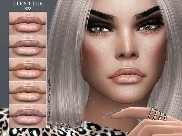Sims 4 Lipstick N23 by Merci at TSR