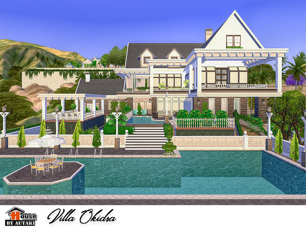 Sims 4 Villa Okidsa by autaki at TSR