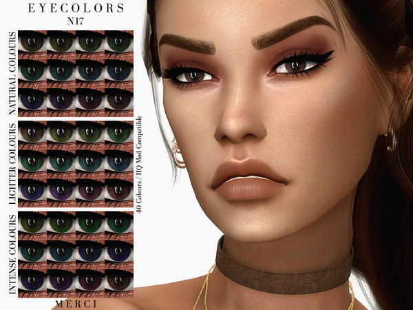 Sims 4 Eyecolors N17 by Merci at TSR