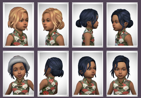 Sims 4 Toddler Short Pony Lose Hair at Birksches Sims Blog