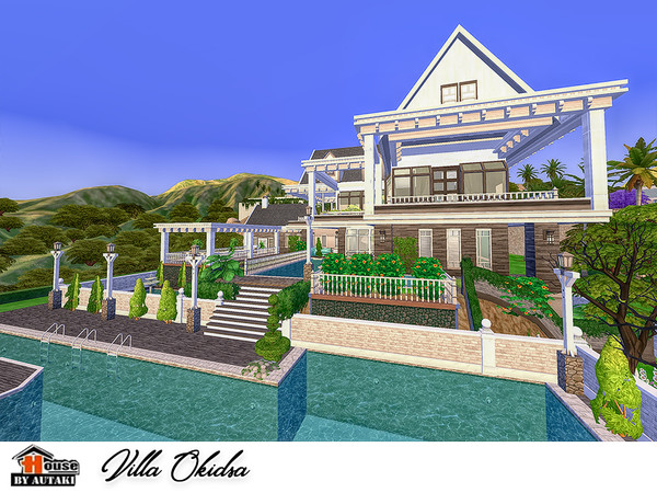 Sims 4 Villa Okidsa by autaki at TSR