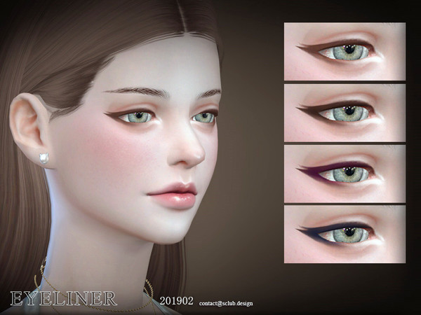 Sims 4 Eyeliners 201902 by S Club LL at TSR