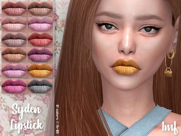 Sims 4 IMF Syden Lipstick N.181 by IzzieMcFire at TSR