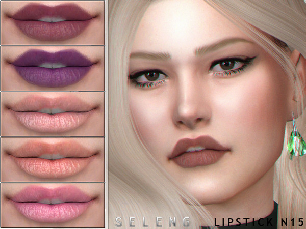 Sims 4 Lipstick N15 by Seleng at TSR