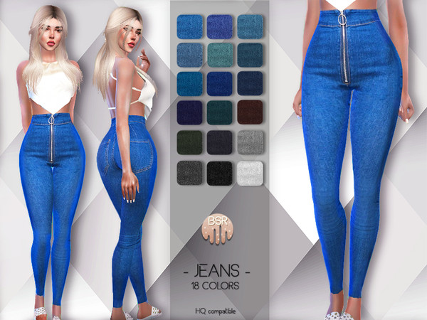 Sims 4 Jeans BD65 by busra tr at TSR