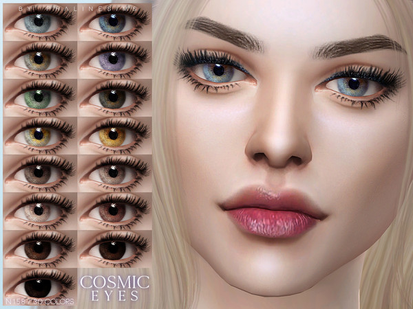 Sims 4 Cosmic Eyes N158 by Pralinesims at TSR