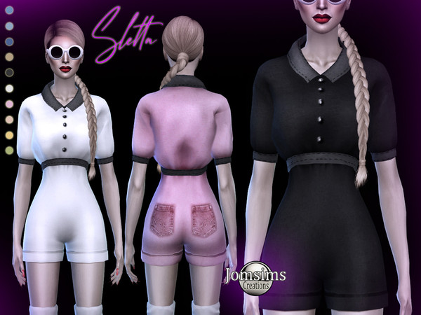 Sims 4 Sletta outfit by jomsims at TSR