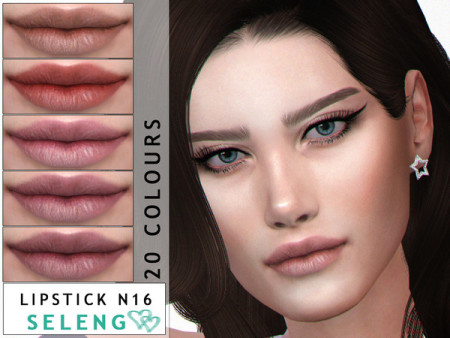 Lipstick N16 by Seleng at TSR » Sims 4 Updates