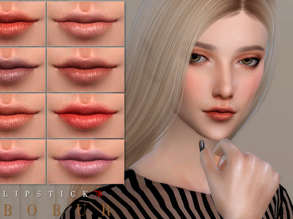 Sims 4 Lipstick 78 by Bobur3 at TSR