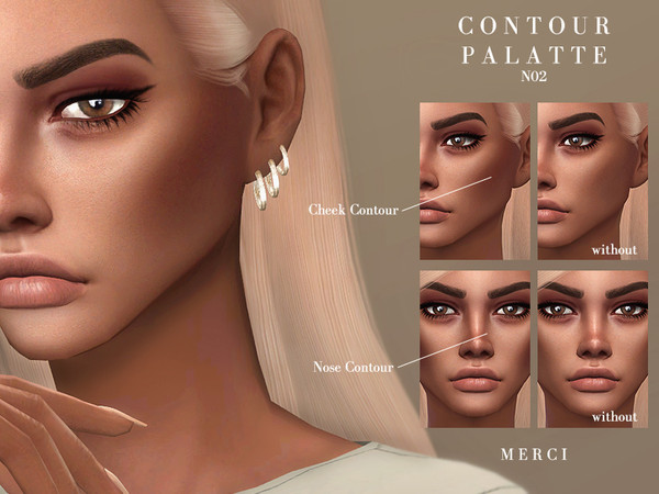Sims 4 Contour Palatte N02 by Merci at TSR