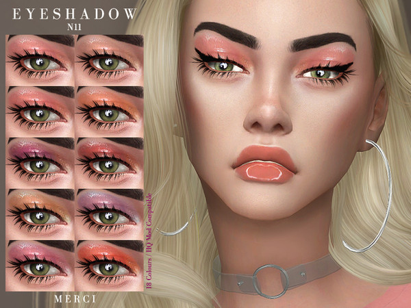 Sims 4 Eyeshadow N11 by Merci at TSR