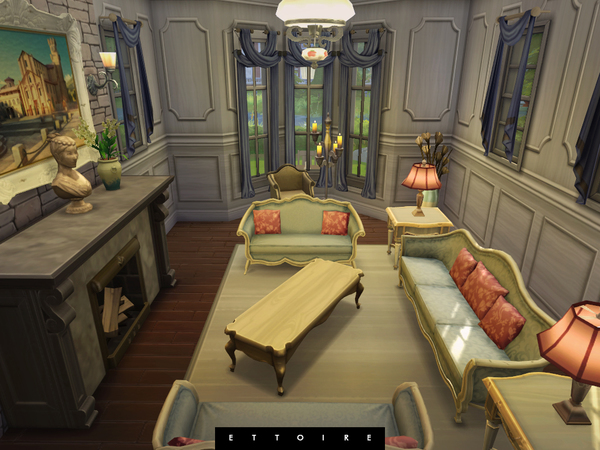 Sims 4 Viridia Manor by Ettoire at TSR