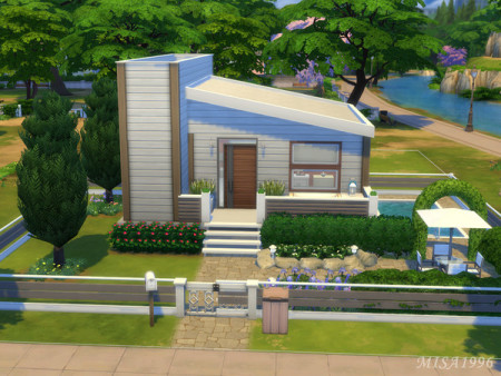 Small modern house by Misa1996 at TSR