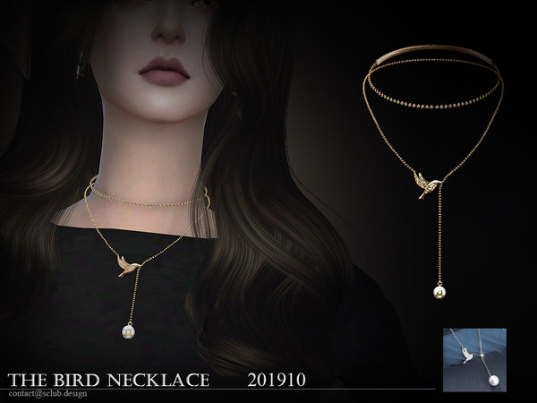 Sims 4 Necklace 201910 by S Club LL at TSR