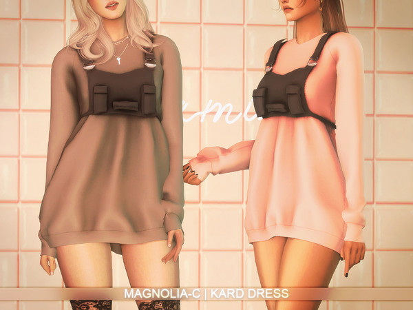 Sims 4 Kard Dress by Magnolia C at TSR