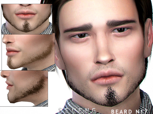Sims 4 Beard N17 by Seleng at TSR