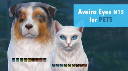 Aveira Eyes N15 for Pets Default Replacement by Nova JY at Mod The Sims