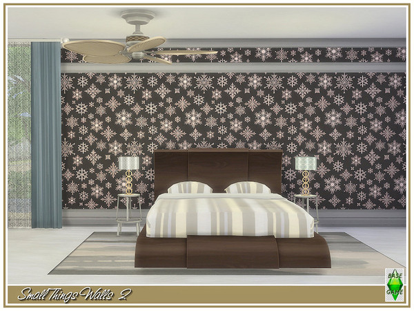 Sims 4 Small Things Walls by marcorse at TSR