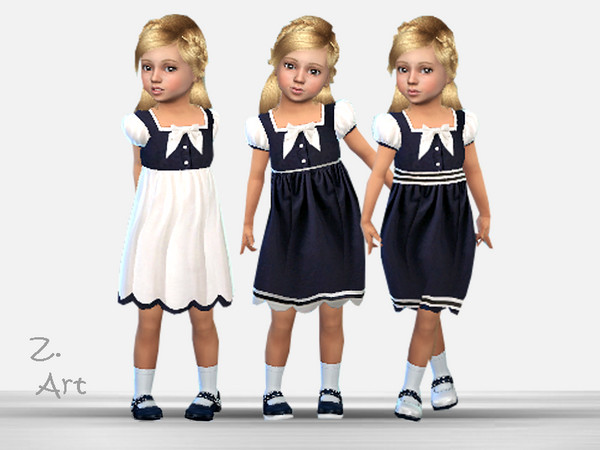Sims 4 BabeZ 65 Set dress and shoes by Zuckerschnute20 at TSR