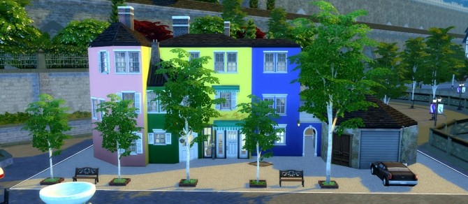 Sims 4 Petit Paris NO CC by valbreizh at Mod The Sims