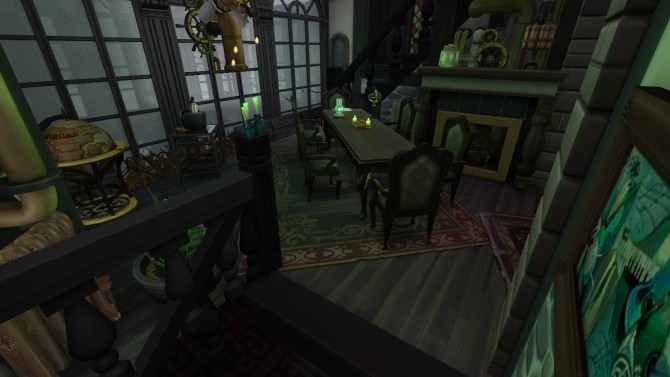 Sims 4 House for vampires by EyeCandy at Mod The Sims