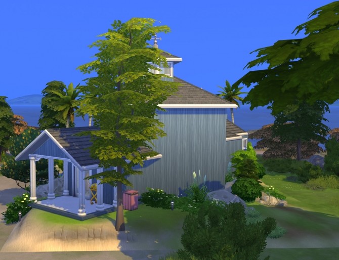 Sims 4 Natural Harmony Beach House CC Free by kiimy 2 Sweet at Mod The Sims