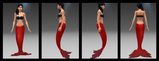 Sims 4 Mermaid/Merman Tail by NintendoLover13 at Mod The Sims