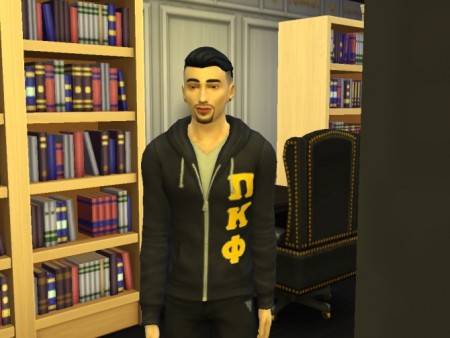 2 College Greek sweaters by RicoSuavecito at Mod The Sims