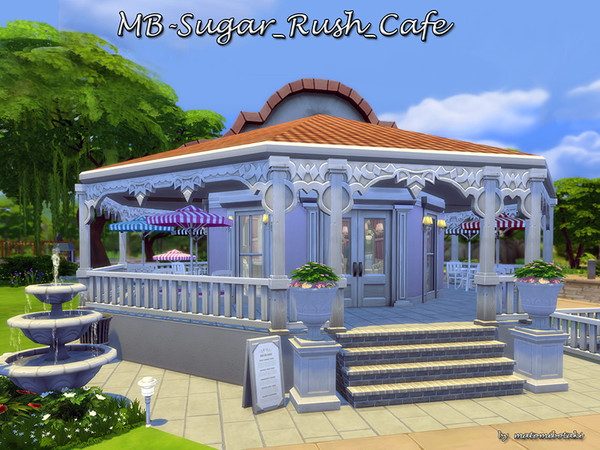 Sims 4 MB Sugar Rush Cafe by matomibotaki at TSR