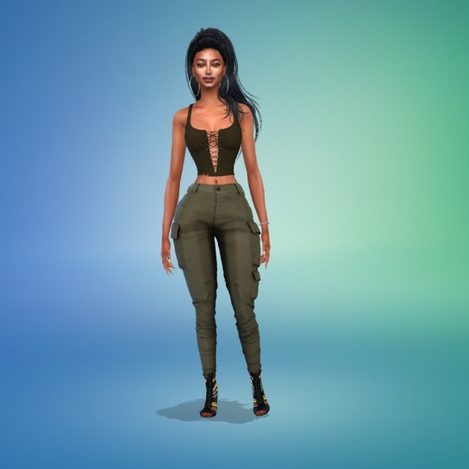 Sims 4 GEORGINA CAHILL at Paradoxx Sims