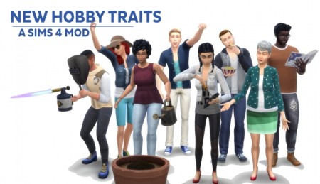 New Hobby Traits by kutto at Mod The Sims