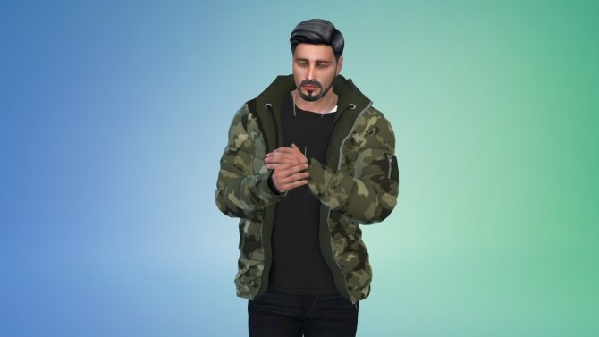 Sims 4 THE GLOW UP SERIES: GEORGE CAHILL at Paradoxx Sims