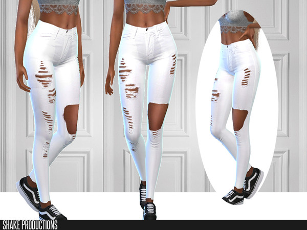 Sims 4 294 jeans SET by ShakeProductions at TSR