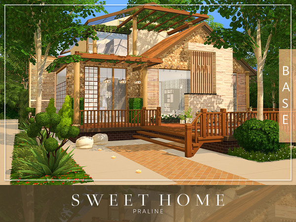 Sims 4 Sweet Home by Pralinesims at TSR