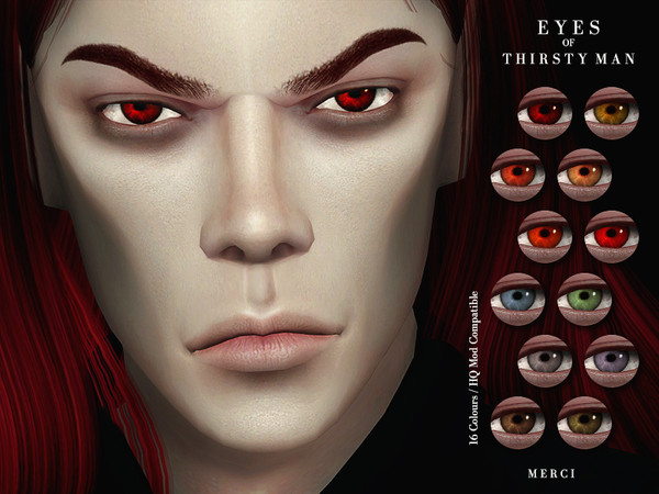 Sims 4 Eyes of Thirsty Man by Merci at TSR