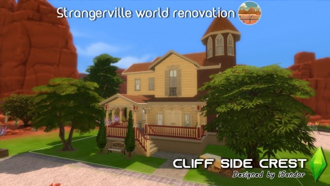 Sims 4 Strangerville renew #9 Cliff Side Crest by iSandor at Mod The Sims