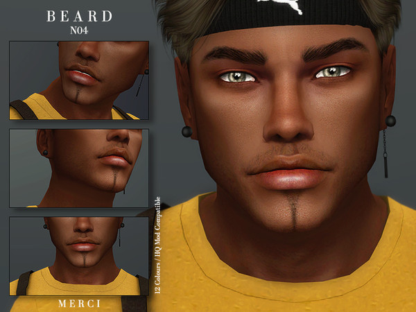 Sims 4 Beard N04 by Merci at TSR
